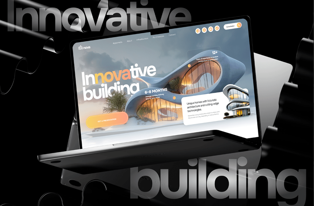 Innovative building and food app projects